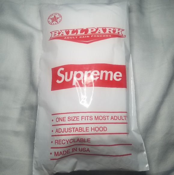 Supreme Ballpark Rain Poncho - Picture 2 of 5
